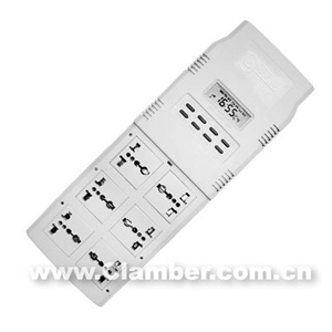 可来博插座 五路可编程(PLC)自动控制安全节能转换器(STY-1-D15)