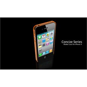 Pinlo Concize matte case 简约系列 保护壳 for iPhone4 红色