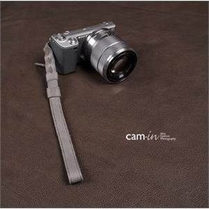 CAM-in 真皮相机手腕带 F款 灰色 NEX-5C GF-2 LEICA CAM2050