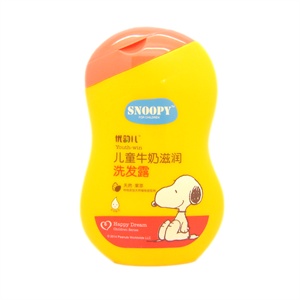 Snoopy/史努比 儿童柠檬舒爽沐浴露200ml 清凉夏日9095