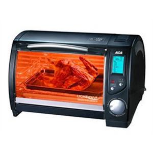 【北京包邮】ACA ATO-C16A 电烤箱16升光波自动烤箱 蓝屏一键操作