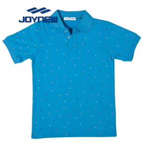 V领 男式短T恤 JoynewMF0006