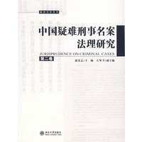 中国疑难刑事名案法理研究（第二卷）