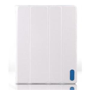 日本 YOGO 悠果 Apple iPad2 ThinBook 超薄 带唤醒 皮套送膜白色
