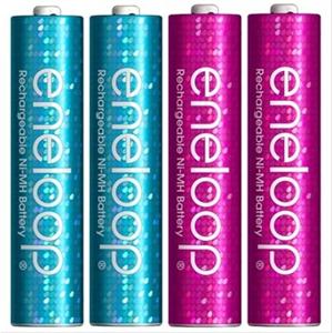 三洋eneloop HR-4UTGA-C4G 亮彩750mAh纪念版 7号充电电池