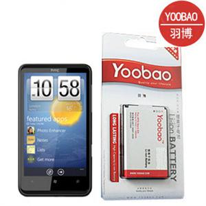 Yoobao羽博 HTC HD7 T9292 G13 Wildfire S A510E 电池 1200毫安
