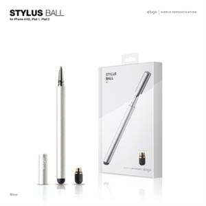韩国elago stylus ball 双用电容笔 两用 手写笔 触控笔 银色