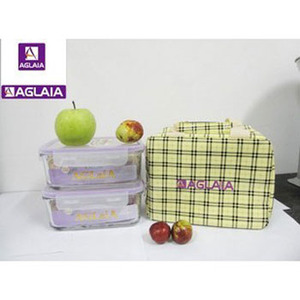 AGLAIA艾格莱雅钢化玻璃保鲜盒保温两件GH01/L2（B）