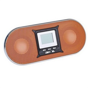 【当当自营】圣宝 SV-902 插卡小音箱 橙色 可插U盘 mp3 TF卡FM收音功能