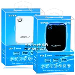 3600毫安 便携移动电源iPod、iPad、iPhone手机续航电池