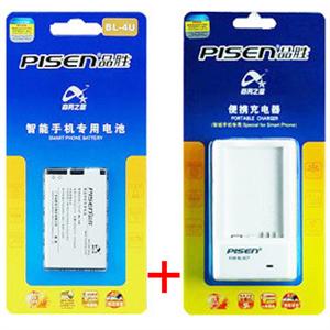 诺基亚手机电池BL-4U 品胜充电器套装8800E/E66/C5-03