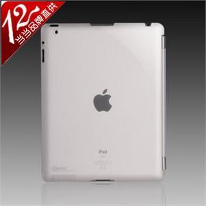 品乐Pinlo ipad2 concize plus smart cover伴侣 磨砂保护壳 透白
