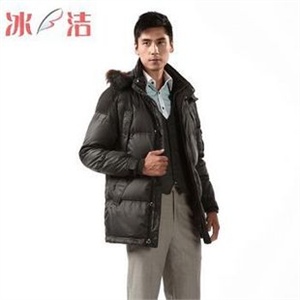 2011新款BG11161 冰洁羽绒服 正品 男式休闲长款