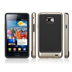 特价韩国SGP I9100 Galaxy S2 保护套 硅胶套 EX边框+硅胶 香槟金