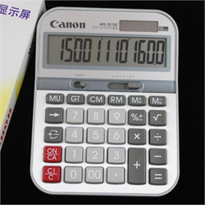 canon 佳能 ws1212g 计算器 ws1212 1212 1212g