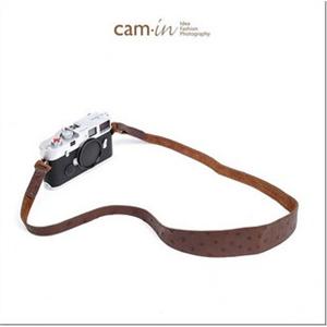 Cam-in 真皮相机背带 鸵鸟皮背带 F款 棕色 CAM2502