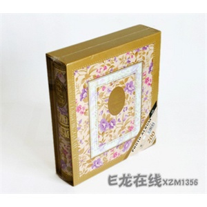 博艺相册 花卉相册 4R/6寸相册 200张盒装影集 6206