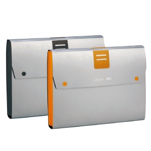 得力文化用品5550 12格风琴包330x245x35mmA4 颜色随机