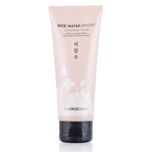 THE FACE SHOP 大米/米水闪亮美白保湿洗面奶150ML