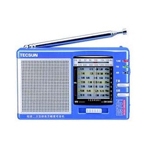 德生 R-9701 袖珍式二次变频全波段德生收音机(赠电池2节）