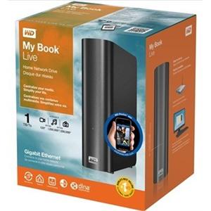 西部数据 （WD）My Book Live 3.5英寸 家庭网络硬盘1TB