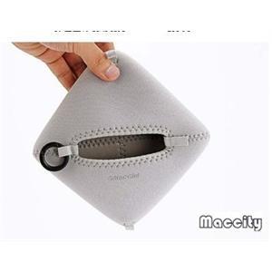 法国哥特斯COTEetCIEL Diver Pouch 苹果笔记本配件适配器包 银色