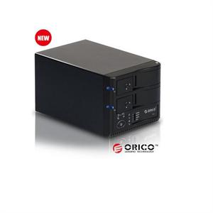orico 1329rus-pro3.5寸RAID免工具2盘位硬盘盒智能休眠 yxw
