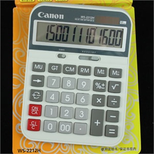 canon 佳能 ws2212h 计算器 ws2212 2212 2212h