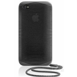 贝尔金Belkin iPhone 4G 加强防滑TPU保护套（附手绳）黑色