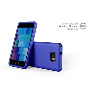 新品！韩国原产SGP i9100 Galaxy S2保护套 硅胶套 磨砂蓝色