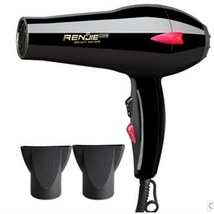 人杰826吹风机 2200W超大功率电吹风机 送2个风嘴