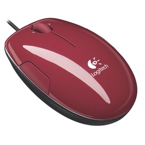 【当当自营】 Logitech 罗技 LS1激光鼠标（红）
