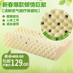 睡眠易磁石枕 颈椎保健 舒适健康枕头 降血压抗疲劳