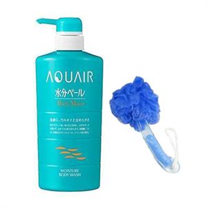 资生堂 水之密语亲水柔肤沐浴露500ml（送沐浴球刷）