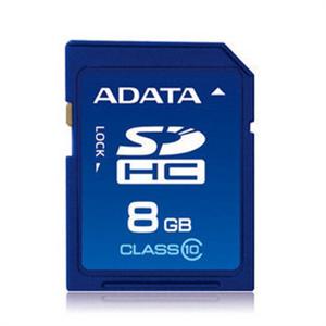 威刚 8GB SD 存储卡 8G SDHC Class10