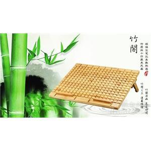 九州风神 N2600竹阁 笔记本 散热垫 竹制 双14cm 15.4