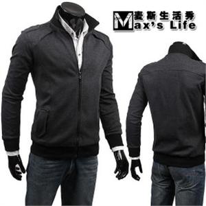 Max's life/麦斯生活秀 专柜正品 短款 男式全棉夹克外套110