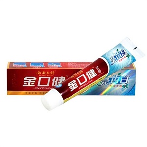 云南白药 金口健亮齿白酷爽冬青牙膏105g
