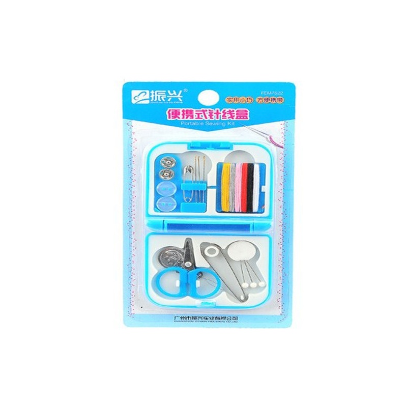 【振兴 FEM7522 便携式针线收纳盒针线包线盒