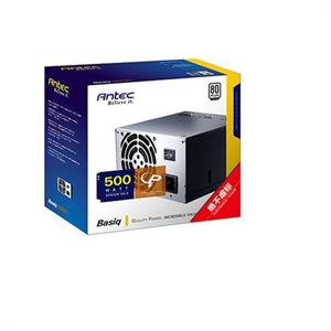 安钛克 BP500U 80Plus白牌 额定500W 主动式PFC电源 yxw