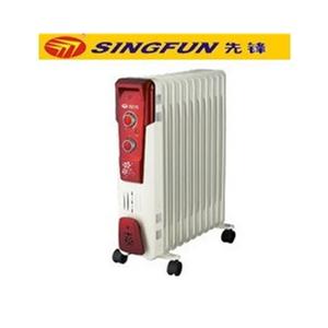 先锋（singfun）10片电热油汀取暖器NDY-18A101/DS1030