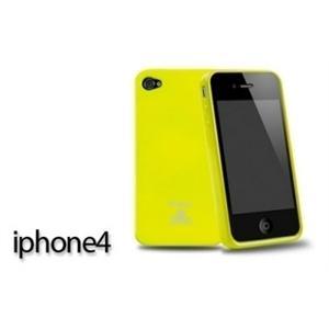 韩国 mercury 苹果 Apple iPhone 4G 硅胶套 保护套 黄色