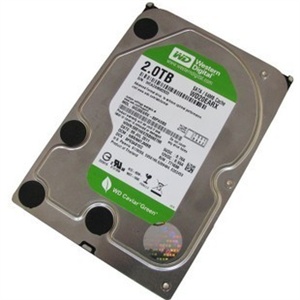西部数据2T 64M WD20EARX 绿盘 行货正品 2TB台式机硬盘