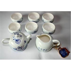 成艺夏荷飘逸壶茶具套装 8入