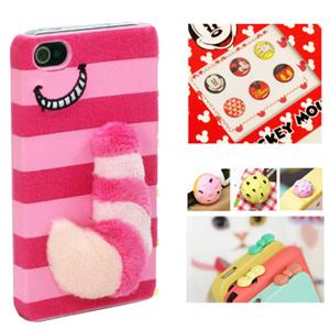 大嘴猴Paul Frank iPhone 4代手机硅胶套(黑底I心猴)