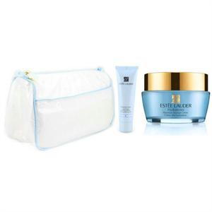 Estée Lauder 雅诗兰黛 水奇迹套装礼盒3件套装（焕采洁面50ml+水奇迹面霜50ml+化妆包）