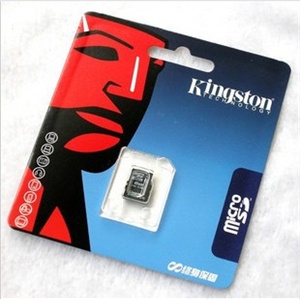 金士顿 Kingston 8G TF MicroSDHC 存储卡 Class4【加加智能】