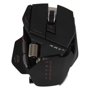 【当当自营】 美加狮 赛钛客 Cyborg R.A.T.9 升级版 6400DPI双眼激光游戏鼠标
