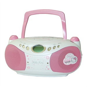 Hello Kitty便携式CD播放机 KT-CD63