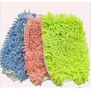 超细纤维雪尼尔手套清洁布 抹布 擦车布